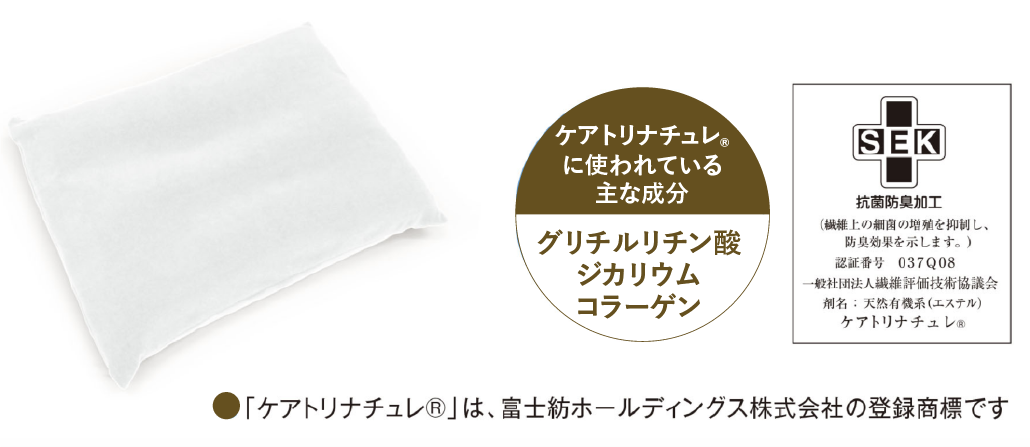 ケアトリナチュレ&reg;に使われている主な成分